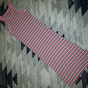 Tommy Hilfiger size S Vibrant Striped Sleeveless Dress